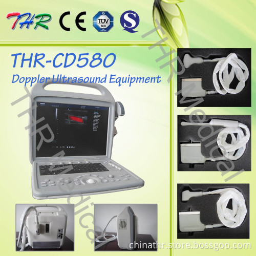 Thr-CD580 Portable 3D Color Doppler Ultrasound Scanner